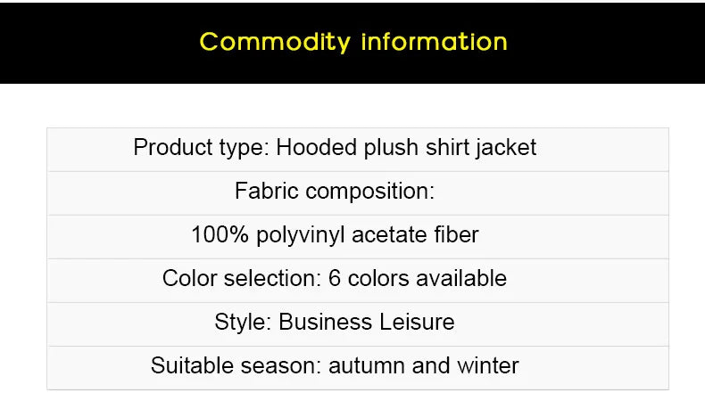 Chemise à carreaux américaine décontractée pour hommes, grande taille, automne hiver, épaisse à capuche et polaire Doba Store