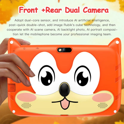 BDF-Tablette Android 13 pour enfants 7 pouces avec double caméra, 4 Go RAM, 64 Go ROM, WiFi 5G batterie 4000mAh Doba Store