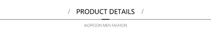 AIOPESON hommes col rond pull pull tricoté coton rayé qualité automne hiver chaud chandails pour hommes Doba Store