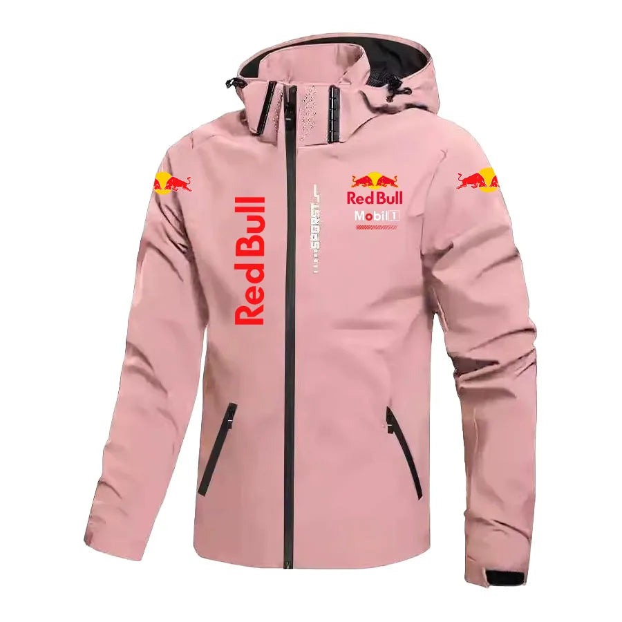 Veste Red Bull doudoune manteau pour hommes printemps et automne Style à capuche détachable extérieur Doba Store