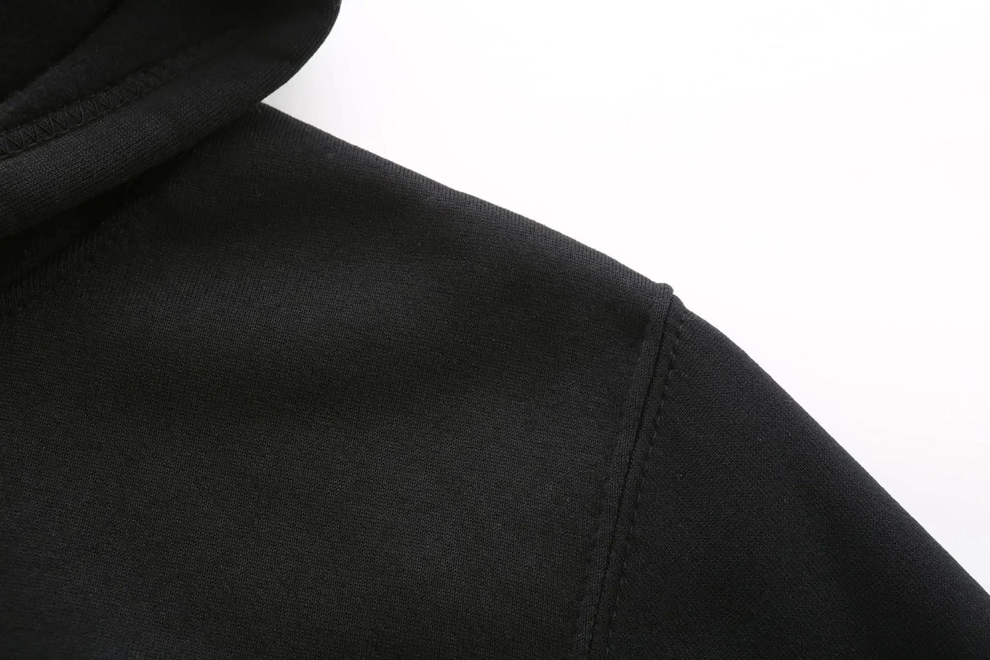 Sweat-shirt + pantalon de survêtement pour hommes 2025 ensemble sport haute qualité printemps automne Doba Store noir