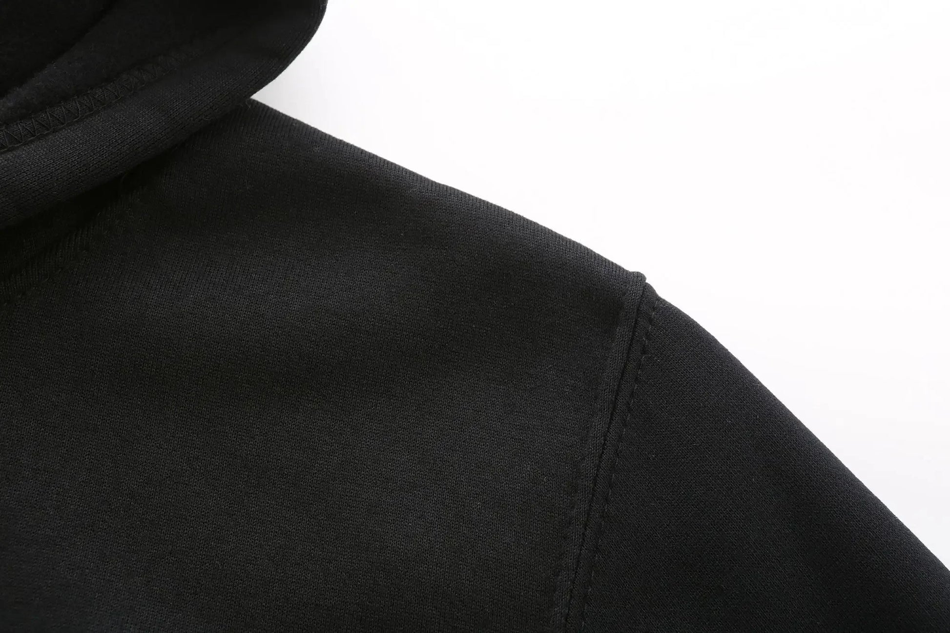 Sweat-shirt + pantalon de survêtement pour hommes 2025 ensemble sport haute qualité printemps automne Doba Store noir