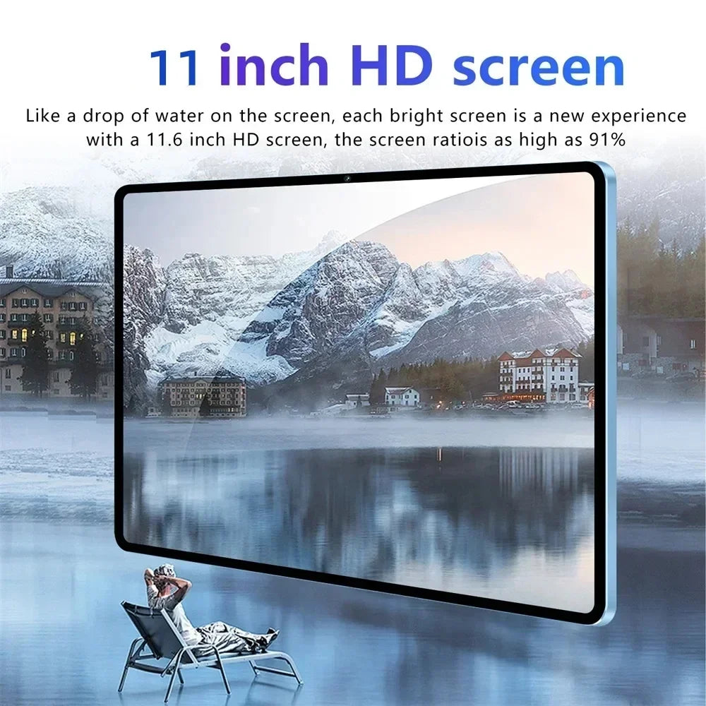 Nouvelle tablette Pad 16 Pro 11 pouces Android 22GB + 2TB batterie 20000mah Version mondiale 4G 5G double SIM WIFI Doba Store