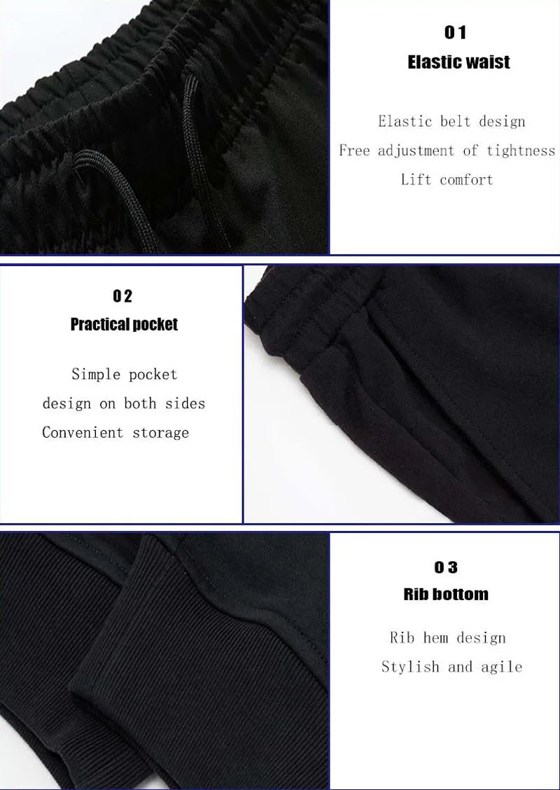 PUAIA-Pantalon de dehors Imprimé pour Homme, Jogging, Fitness, Aadt Fit, Vêtements Solides Doba Store automne hiver nouveau