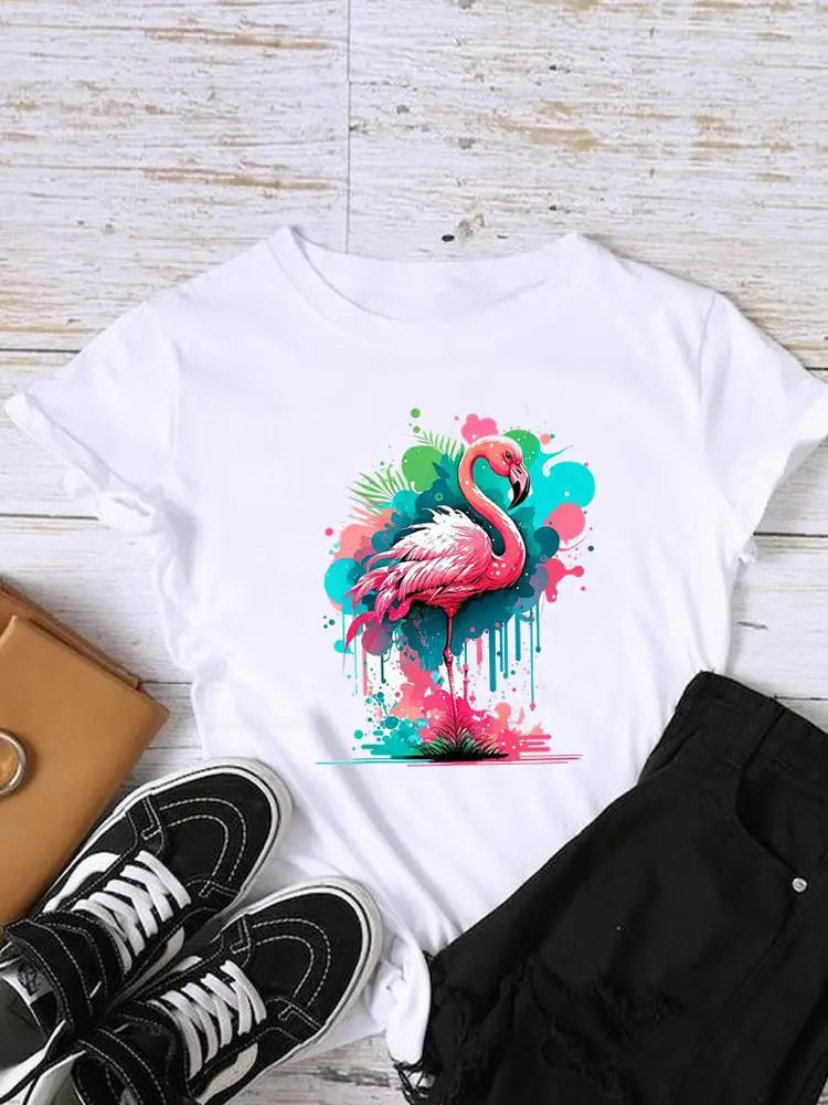 T-shirt streetwear floral - Mesures et dimensions