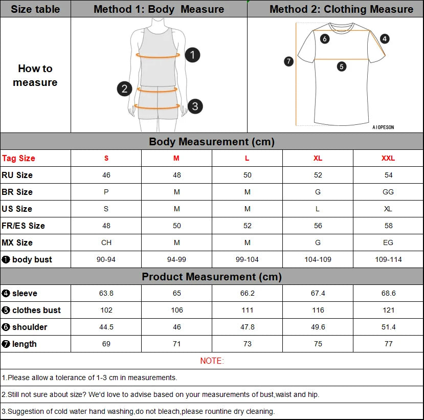 AIOPESON hommes col rond pull pull tricoté coton rayé qualité automne hiver chaud chandails pour hommes Doba Store guide tailles