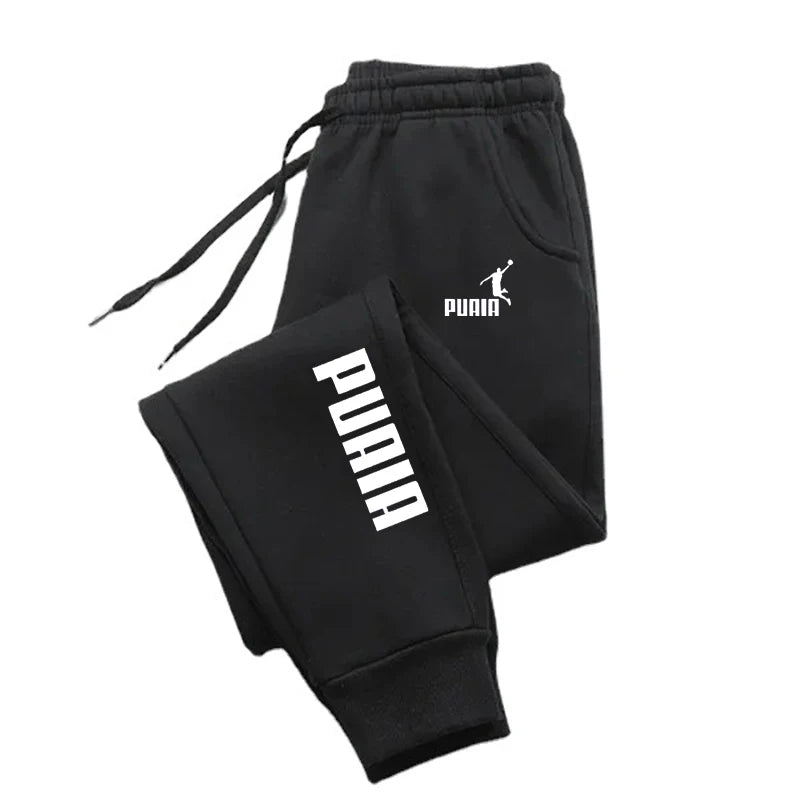 PUAIA-Pantalon de dehors Imprimé pour Homme Jogging Fitness Aadt Fit Vêtements Solides Tenue de Document Streetwear Automne Hiver Nouveau Doba Store