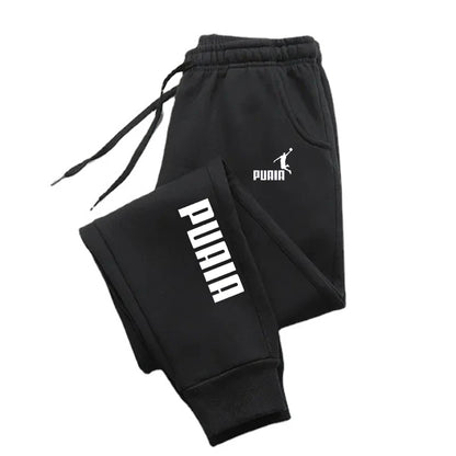 PUAIA-Pantalon de dehors Imprimé pour Homme Jogging Fitness Aadt Fit Vêtements Solides Tenue de Document Streetwear Automne Hiver Nouveau Doba Store