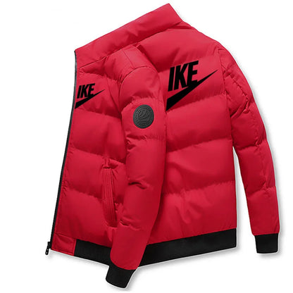 Manteau élégant en coton chaud à col montant pour hommes pour l'automne et l'hiver de 2025 avec fonction coupe-vent extérieure et Zi de haute qualité Doba Store