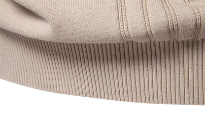 AIOPESON hommes col rond pull pull tricoté coton rayé qualité automne hiver chaud chandails pour hommes Doba Store détail tricoté