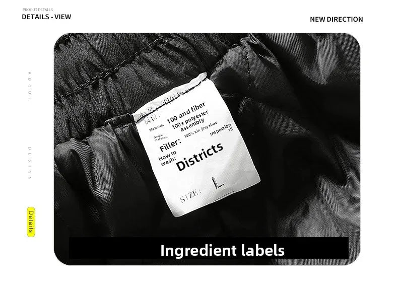 Pantalon de sport en coton épais pour hommes, jambe droite, décontracté, coupe ample, chaud, style papa, grande taille hiver Doba Store