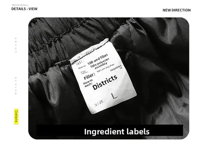 Pantalon de sport en coton épais pour hommes, jambe droite, décontracté, coupe ample, chaud, style papa, grande taille hiver Doba Store