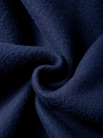 Automne hommes pull à fermeture éclair col roulé chandails chauds couleur unie manches longues Doba Store doux polyester