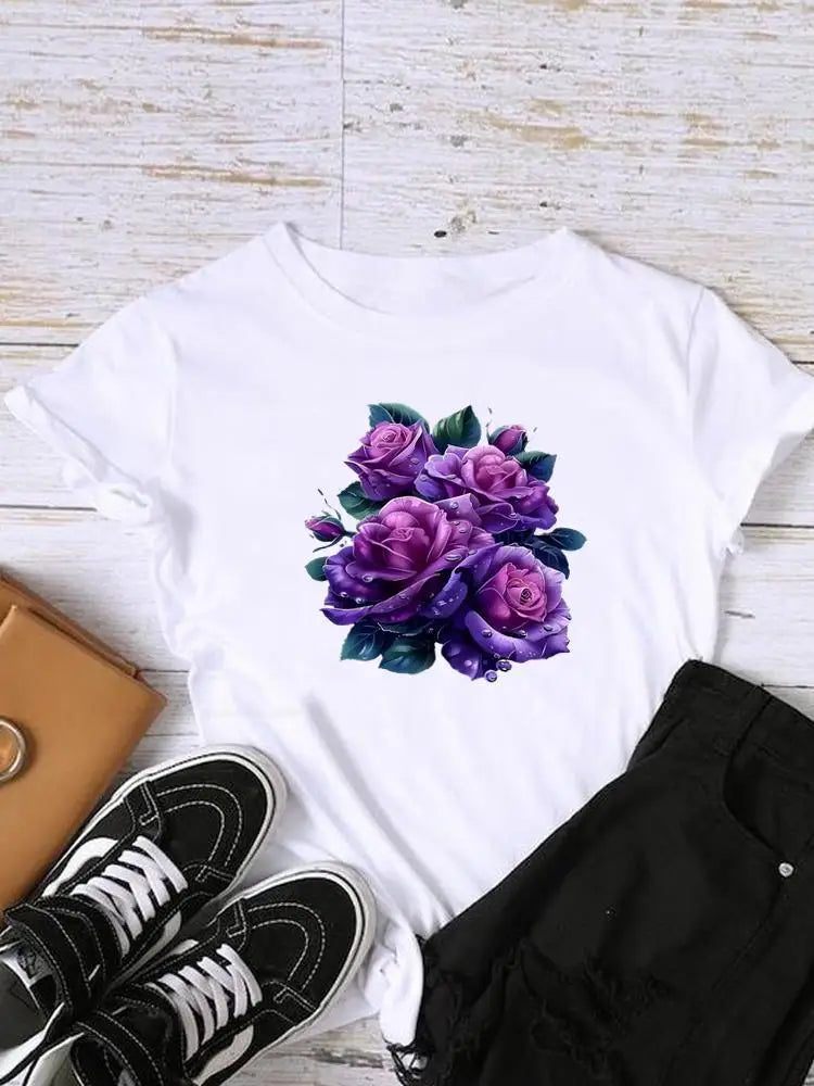 Haut floral décontracté - Spécifications du produit