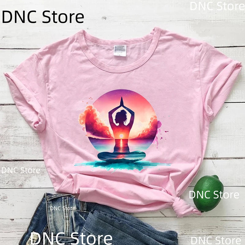 Haut yoga décontracté - Style kawaii moderne