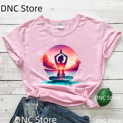 Haut yoga décontracté - Style kawaii moderne