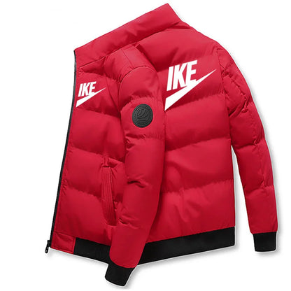 Manteau élégant en coton chaud à col montant pour hommes pour l'automne et l'hiver de 2025 coupe-vent Doba Store