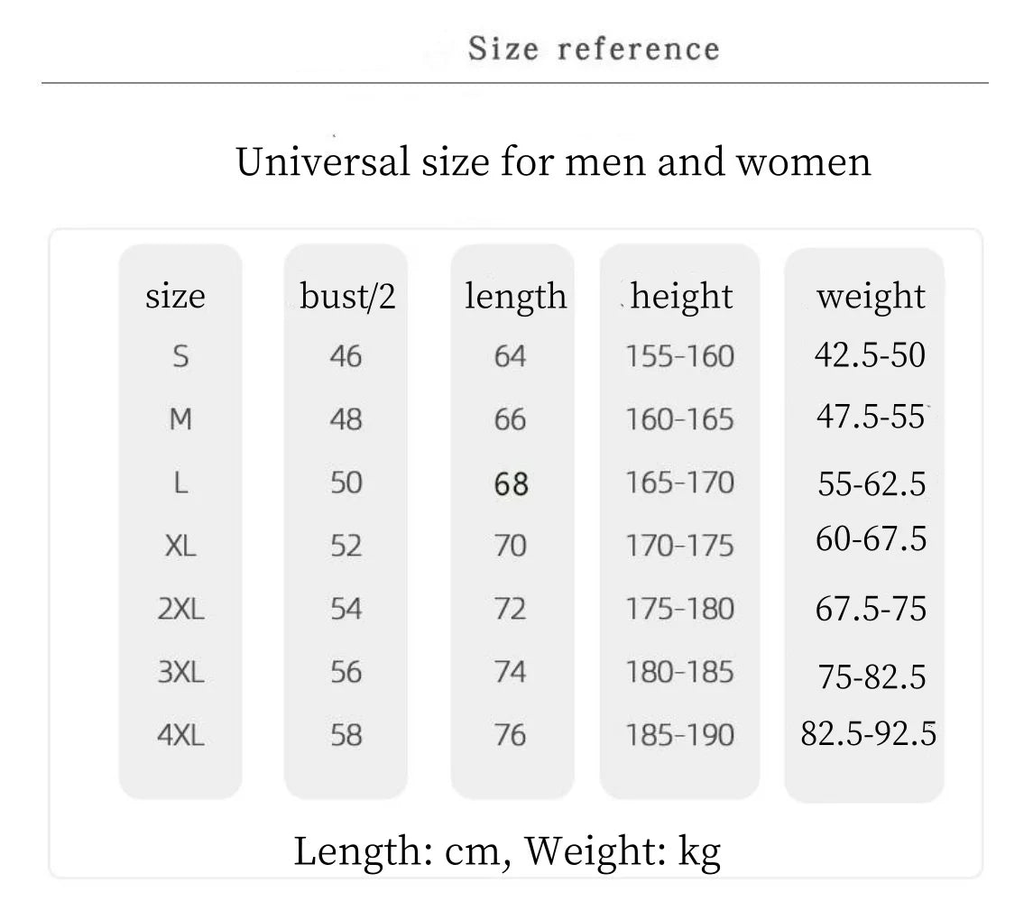 Tableau des tailles universelles homme et femme pour T-shirt à revers de haute qualité Doba Store modèle assistant de magasin Audi car 4S 2025