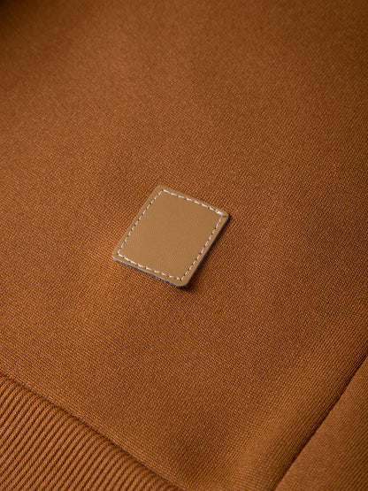 Automne hommes pull à fermeture éclair col roulé chandails chauds couleur unie à manches longues mode mâle décontracté quotidien sweat haut Doba Store