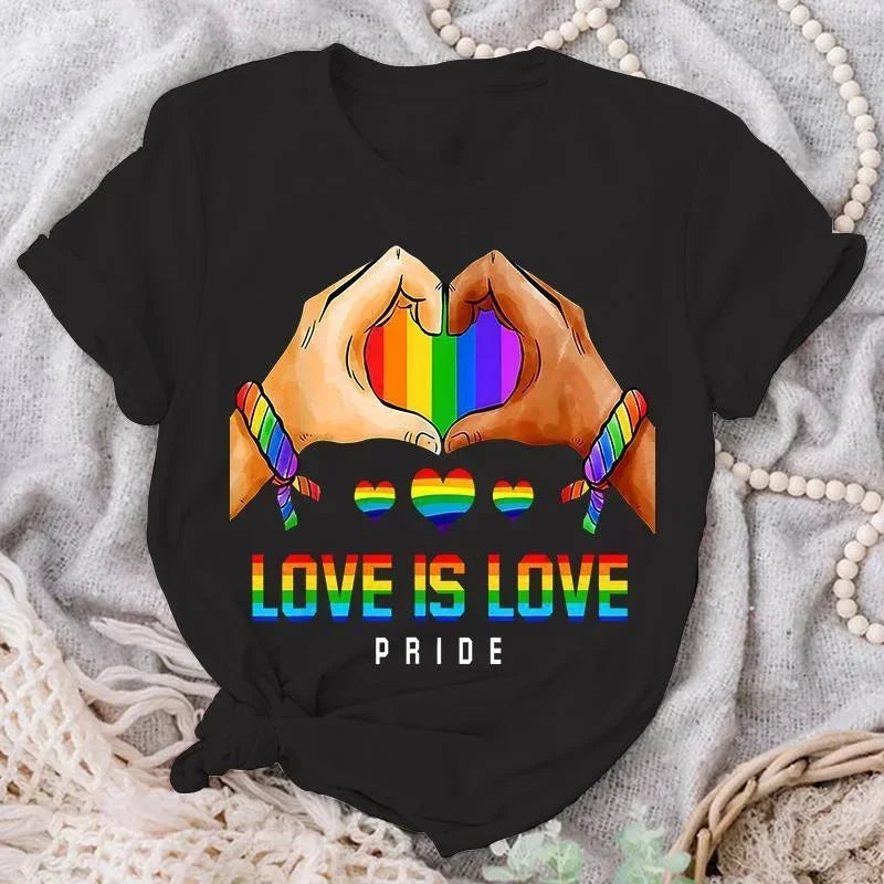 Haut Pride grande taille - Tissu polyester confortable